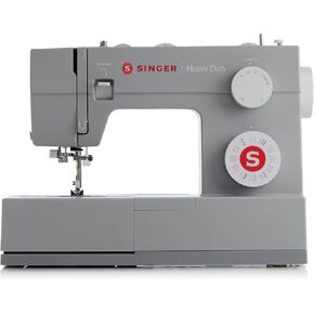 SINGER Heavy Duty 4432 High Speed Sewing Machine with Accessory Kit | Strong Motor With Enhanced Piercing Power, 110 Stitch Applications, Full Metal frame, 1-step Buttonhole & LED Light