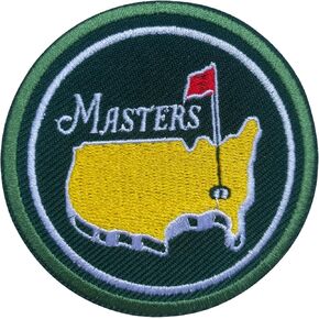 Golf Master Patch, Sew On Iron On Embroidery Patches for Clothes Backpacks Hats Jeans Bags, Embroidered Patches, Golf Aesthetic Patches, DIY Iron On Patch for Golfers, Gift for Golf Lovers