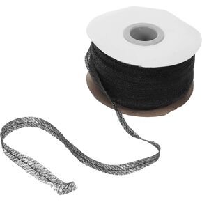 VILLCASE 1 Roll White Fusible Interfacing Fabrics for Clothing, Non-Woven Fabric Strip, Lining Strip Fusible Interfacing Strips - 0.39" X 109 Yards, Fusing Strip Fusible Interfacing Tape for Sewing