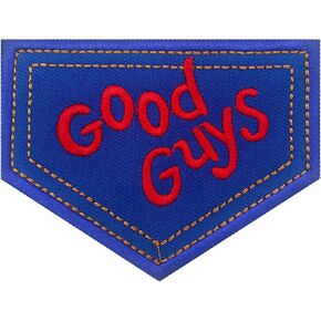 Good Guys Patches for Chucky Costume Adult Women Adult Men Chucky Shirt Sweater Halloween Patches Good Guys Overalls Chucky Tattoos Temporary Halloween Tattoos - Iron On