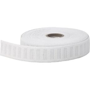 Pearl No roll Elastic, 1", White