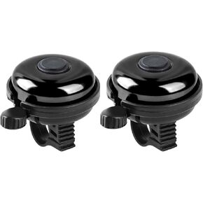 Classic Bike Bell, Aluminum Bicycle Bell, Loud Crisp Clear Sound Bicycle Bike Bell for Adults Kids