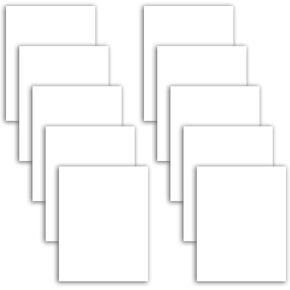 Laser & Inkjet Printer Cleaning Sheet, Reusable 8.5 x 11 Inch Letter Size Printer Cleaner Paper for Computer Scanner Copier Fax Roller Cleaning Sheet Kit - 10 Sheets