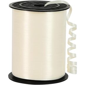 Crimped Waterproof Ribbon,3/16 inch x 500yards Curling Ribbon for Gifts Package Wrapping,Bows,Crafting (Black)