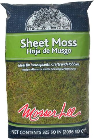 Mosser Lee ML0460 Natural Green Sheet Moss, 325 sq. in. in Saudi Arabia