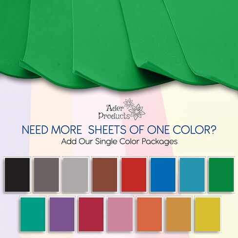 15 Pack - White EVA Foam Sheets for Crafts, 9 x 12 Inch, 2mm Thickness – Ideal for DIY Arts and Crafts, Foam Paper for Kids, Cosplay and Costumes15 Pack in Saudi Arabia