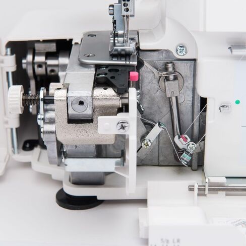 Janome MOD-8933 Serger with Lay-In Threading, 3 and 4 Thread Convertible with Differential Feed WHITE in Saudi Arabia