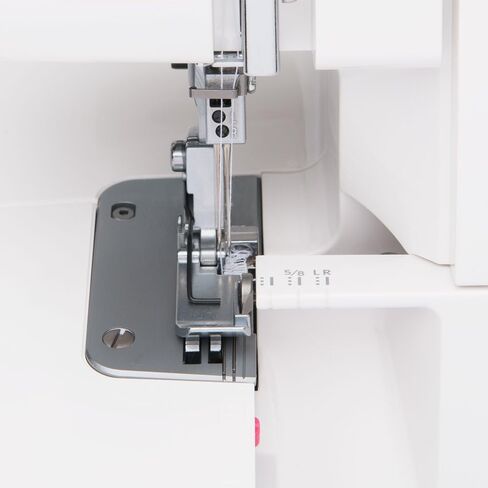 Janome MOD-8933 Serger with Lay-In Threading, 3 and 4 Thread Convertible with Differential Feed WHITE in Saudi Arabia