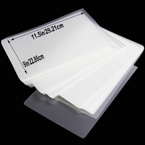 500 Pack Laminating Sheets, Clear 9 x 11.5 Inch Thermal Laminating Pouches for Thermal Laminator, 3 Mil Lamination Sheet Paper, Letter Size, HeatSeal in Saudi Arabia
