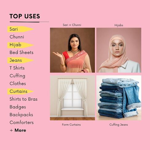 Stitchy Pro - مسدس الغرز الصغير للملابس - إبر متدرجة صغيرة + 1250 أداة تثبيت دقيقة باللونين الأبيض والأسود - مسدس وضع العلامات الدقيقة - أداة خياطة سريعة - مسدس غرز مفرد للملابس وأداة حاشية in Saudi Arabia