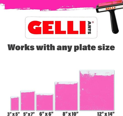 Gelli Arts Mini Placement Tool - Paper Positioning Tool for Gelli Arts Gel Printing Plate, Clear Acrylic Alignment Tool, Art Tool for Gel Printing, 5 X 7 Printmaking Positioner Tool in Kuwait