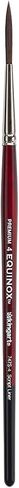 KINGART Premium Equinox 747S-8 Script Liner Series Watercolor Artist Brushes, Synthetic Squirrel Hair, Short Handle, Size 8 in Saudi Arabia