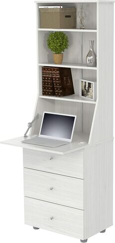 Inval Computer Credenza Work Center, Washed Oak in Saudi Arabia