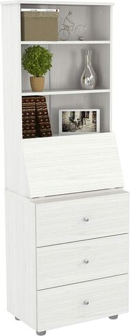 Inval Computer Credenza Work Center, Washed Oak in Saudi Arabia