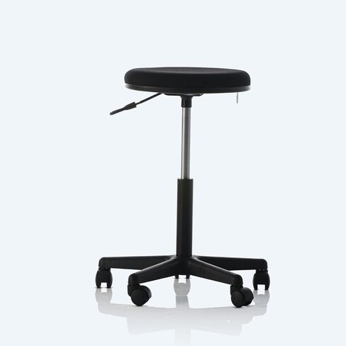 Goldsit Medical، منتجع صحي، مختبر، مكتب، مقعد منزلي مع عجلات PU صامتة | تصميم مريح مع دوران 360 درجة | ارتفاع قابل للتعديل | مقعد مملوء بالإسفنج عالي الكثافة | الجودة الأوروبية in Saudi Arabia