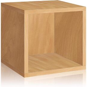Way Basics Cube Storage - Closet Organizer Stackable Cubby Shelf (Tool-free Assembly)