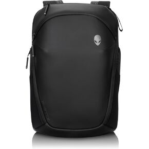 Alienware AW724P Horizon Travel Backpack - Fits upto 18-inch, 840D Fabric, EVA Foamed, Weather-resistant, Shockproof, Padded Shoulder Strap, Padded Back, RFID Blocking Pocket - Galaxy Weave Black