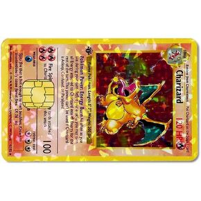 Holographic Credit Card Skin Sticker Anime Dragon Tv Show for dedit Card Sticker, Debit Card Skin, Anime Credit/Debit Card Cover, EBT Card, Fans,Gifts