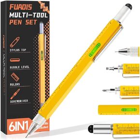 Fathers Day Dad Gifts from Daughter Son, Gifts for Dad Husband Grandpa Boyfriend, Birthday Gifts for Men, Stocking Stuffers for Adults, Multitool Pen