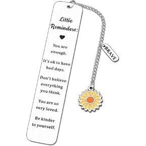 Stocking Stuffers for Women, Stocking Stuffers for Teens Teen Girls, Brave Bookmarks for Women, Book Lovers Gifts, Gifts for Teen Girls, Birthday Christmas Gifts for Women Friends Coworker Daughter