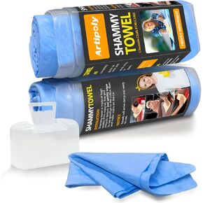 Microfiber Cloth Kit for Car, Premium 36" x 25" Edgeless Car Drying Towel Just One-Pass Drying for Cars with No Scratches, No Streaks, Waffle Towels for Car Detailing Galss and Car Interior