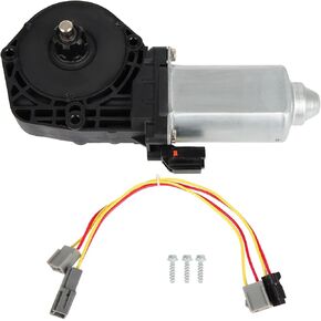 SCITOO Front Left Power Window Regulator Motor Fit for 2002-2013 for Ford for E-150,2003-2005 for Ford for E-150 Club Wagon,1992-2002 for Ford for E-150/250 Econoline,742-234