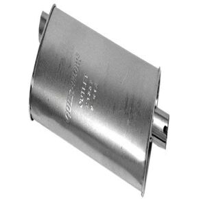Walker Quiet-Flow SS 21337 Direct Fit Exhaust Muffler 2.25" Inlet (ID) 2.25" Outlet (ID) for Jeep Wrangler