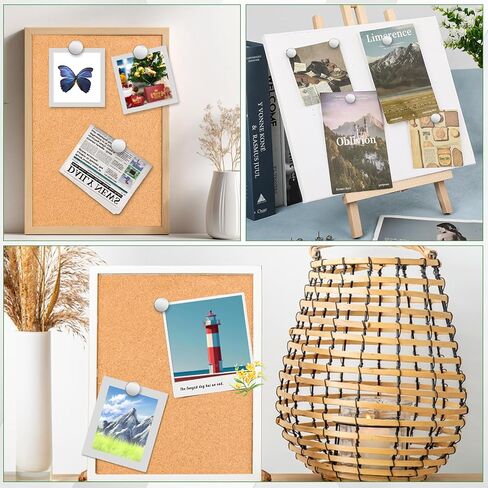 60 Pack Magnetic Pushpin, Magnetic Clips Magnet Thumb Tacks Magnet Tacks Push Pins for Cork Board Wall Bulletin Board Photo Wall in Saudi Arabia