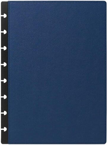 Junior Discbound Journal PU Leather Covers(1 Pair) Compatible with Circa Arc TUL and Happy Planner(Khaki,Junior) in Saudi Arabia