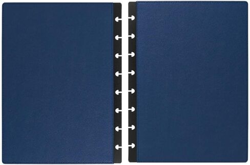 Junior Discbound Journal PU Leather Covers(1 Pair) Compatible with Circa Arc TUL and Happy Planner(Khaki,Junior) in Saudi Arabia