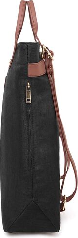 Premium 2-in-1 Hemp Tote Backpack | Sustainable Organic Fabric | Fits 13" Laptops | Spacious & Multi-Compartment Design | Navy Blue in Saudi Arabia