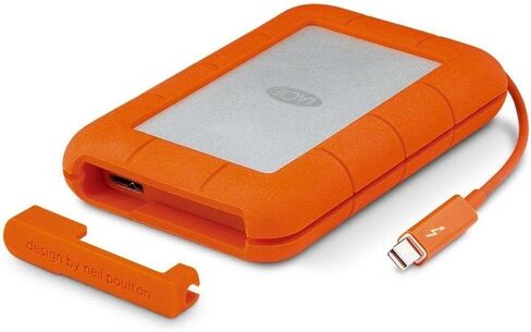 LaCie Rugged 1TB Thunderbolt and USB 3.0 Portable Hard Drive (LAC9000488) in Kuwait
