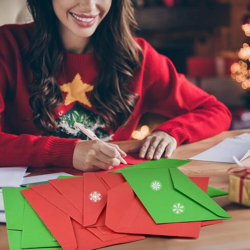 30 Pieces Mailing Envelopes Number 10 Bussines Envelopes for Invitations Weddings Chrismas Party Greetings Cards No Window (red, 9.45 x 3.94 inch) in Saudi Arabia