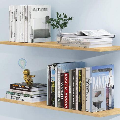 Acrylic Bookends 4 Pcs, Clear Book Ends for Shelves, Transparent Bookend Organizer, Book Holder Stand Decorative, Book Stoppers for Heavy Duty Books, CD, File, Video Games in Saudi Arabia