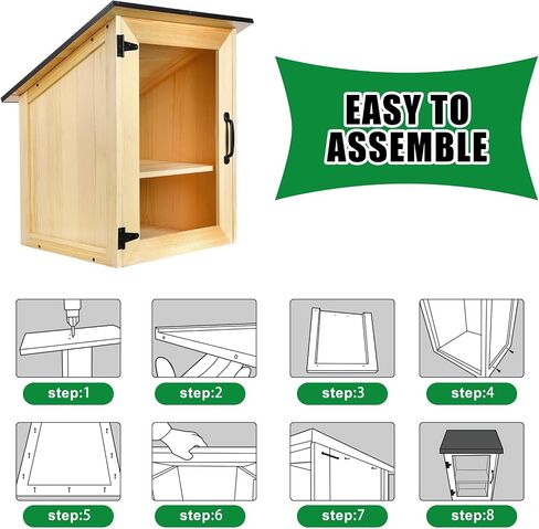 Yulejo Outdoor Library Book Box مجموعة تبادل الأدبيات المجانية 16 × 14.5 × 22.5 بوصة خزانة خشبية خارجية لمشاركة الكتب للمدارس المجتمعية ومشاركة الكتب والأدب والنشرات والصحف وفنون الطعام in Saudi Arabia