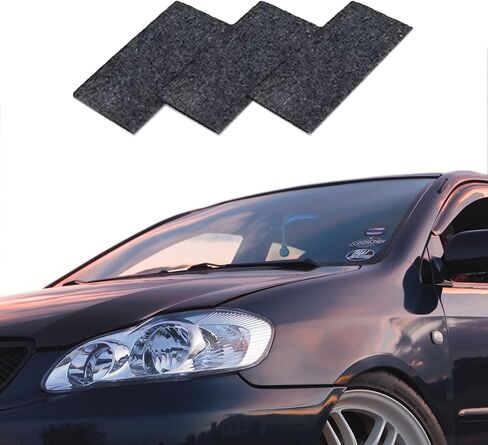 قماش نانو سباركل من Breathe Green، مزيل خدوش السيارة من قماش نانو سباركل، قماش نانو سباركل لخدوش السيارة، قماش نانو سباركل (Blcak-3pack) in Kuwait