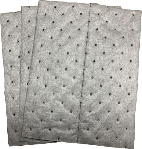 وسادات/حصائر ماصة للانسكاب من Aain® LT011، طول 50.8 سم × عرض 38.1 سم، أبيض in Saudi Arabia