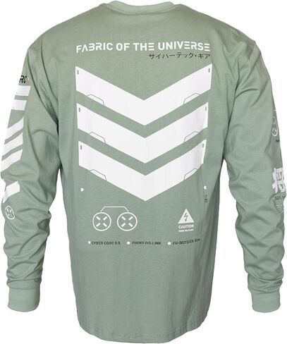 Fabric of the Universe Techwear Graphic Fashion Streetwear Long Sleeve T-Shirt in Kuwait