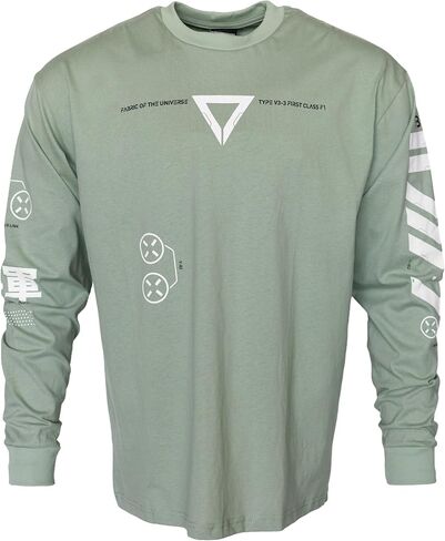 Fabric of the Universe Techwear Graphic Fashion Streetwear Long Sleeve T-Shirt in Kuwait