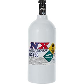 Nitrous Express 11025 Nitrous Bottle with Motorcycle Valve - 2.5 lbs.
