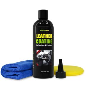 Ceramic Leather Coating for Car Interiors,Furniture,Coats,Shoes,UV Protection,Repels Spills & Stains