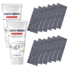 2 PCS Upgrade Nano Sparkle Cloth Car Scratch Remover, Car Scratch Repair Paste, Nano Sparkle Cloth for Car Scratch Repair, Magic Nano Cleaning Cloth Scratch Remover