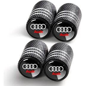 Tire Valve Stem Cap Cover for Mercedes Benz A C E S Class Series GLK CLA GLA GLC GLE CLS SLK AMG Series Belt O-Ring Seal Corrosion Resistant,Tire Valve Stem Air Cap 4 Pack Black…