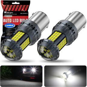 KaiDengZhe 1156 BAU15S LED Bulbs, Newest upgrade Amber PY21W LED Built in Resistor CANBUS Error Free Anti Hyper Flash 2641A 12496 7507AST LED Bulb with Projector Replacement for Turn Signal Lights