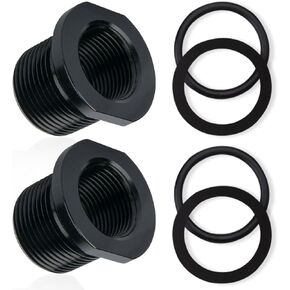2 PCS Thread Adapters and Metal Washers, 1/2 28 to 5/8 24 thread protector -Replacement and Repair Kit