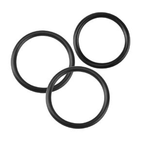 Radiator Hose and T-Pipe Coolant Tee O-Ring Kit Fit for Ford F-150 5.0L 2011-18 Mustang DR3Z-8566-A & BC3Z-8590-F, Engine Hose O-Rings Repair Kit Compatible with Lincoln Select Models, 3Pack