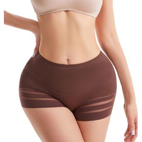 Shapewear Tummy Control Panties for Women Seamless Stripe Lace Body Shaper Underwear Slim Panty