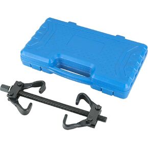 Coil Spring Compressor Tool Kit | Vehicle Strut & Coil Spring Installer/Remover, Fit Most Struts & Coil Springs, for Auto Repair & Maintenance with Tempered Chrome Steel Jaws