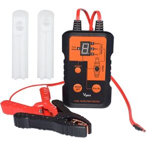 Upgraded Fuel Injector Tester and Adapter for Diagnosis and Cleaning of Injectors DIY Cleaning Tool Kit (Injector Tester + Adapter)