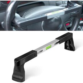 Steering Wheel Level Alignment Tool - Steering Wheel Level Bar Tool - Universal Use for Passenger Cars, Vans & Trucks with Steering Wheel Internal Diameter 270mm-340mm, Spring-Loaded